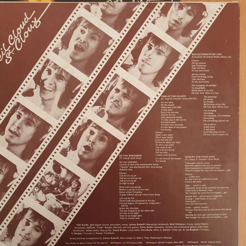 Neil Cloud  St. Cloux - Vinyl LP Record - Very-Good+ Quality (VG+) (verygoodplus)