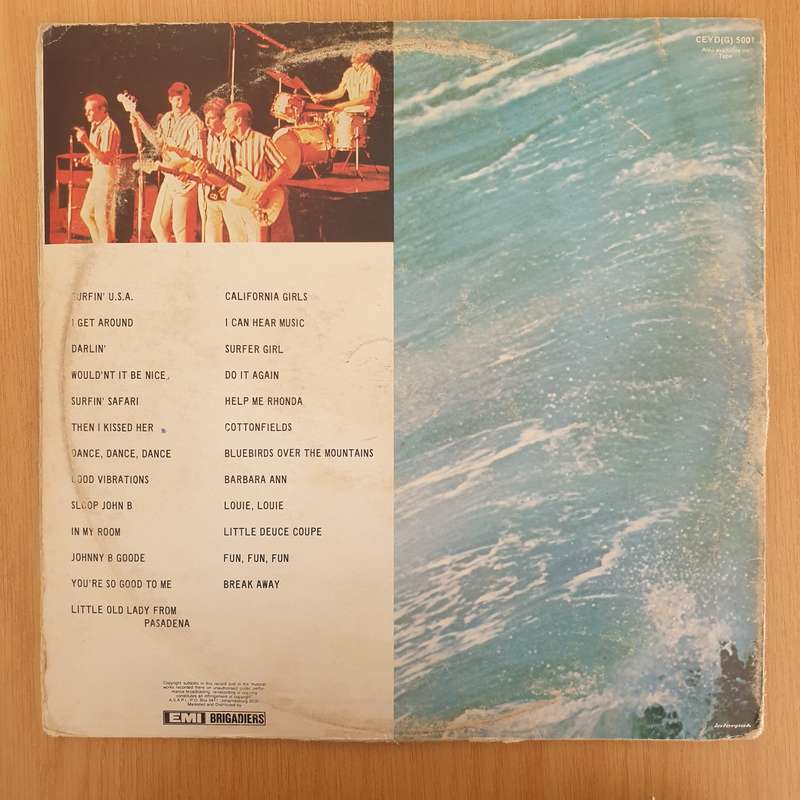 Beach Boys - 25 Magnificent Memories of the Beach Boys - Double Vinyl LP Record - Very-Good Quali...