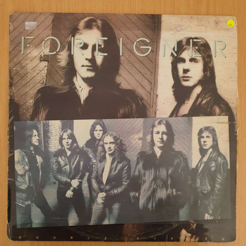 Foreigner  Double Vision - Vinyl LP Record - Good+ Quality (G+) (gplus)