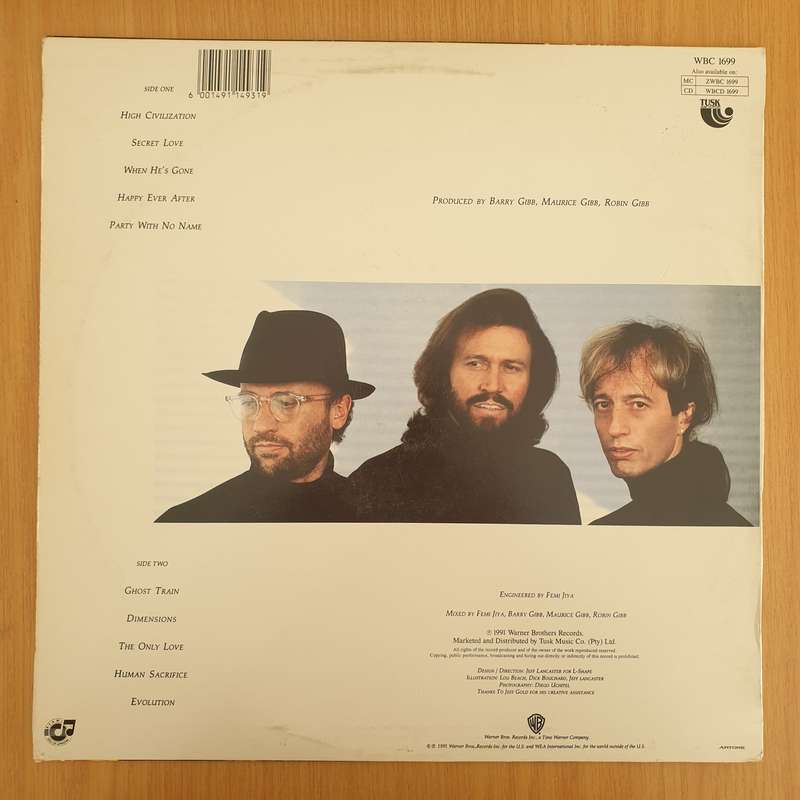 Bee Gees  High Civilization - Vinyl LP Record - Very-Good+ Quality (VG+) (verygoodplus)