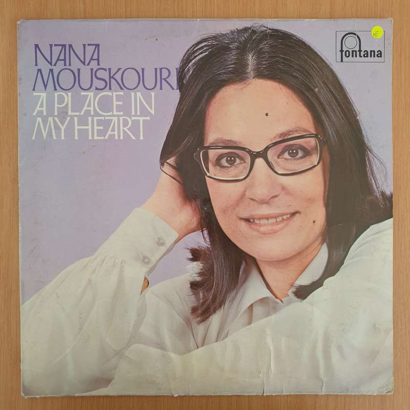 Nana Mouskouri  A Place In My Heart - Vinyl LP Record - Very-Good- Quality (VG-) (minus)