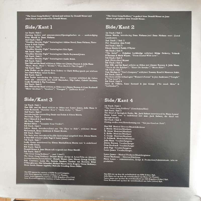 SABC Records  Springbok Radio Silver Jubilee Show - Vinyl LP Record - Very-Good+ Quality (VG+)...