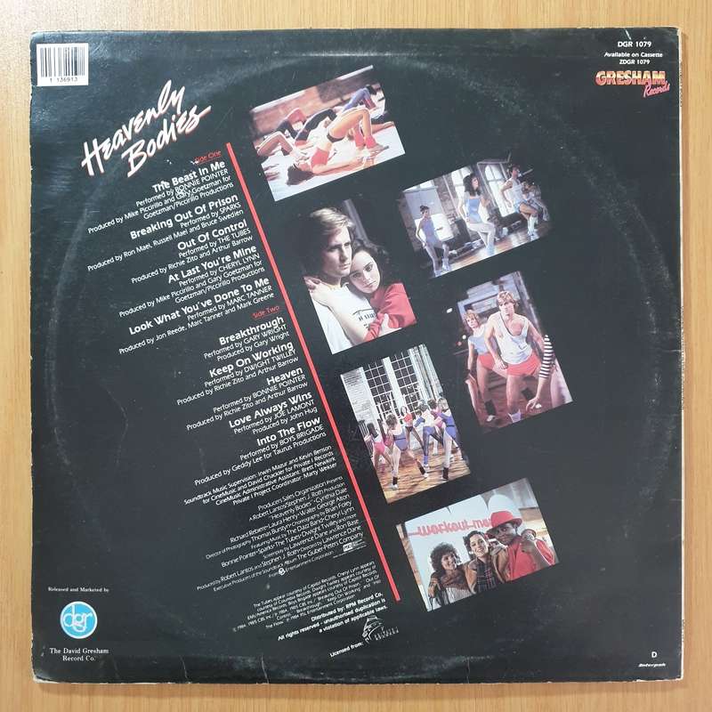 Heavenly Bodies - Original Soundtrack - Vinyl LP Record - Very-Good+ Quality (VG+)