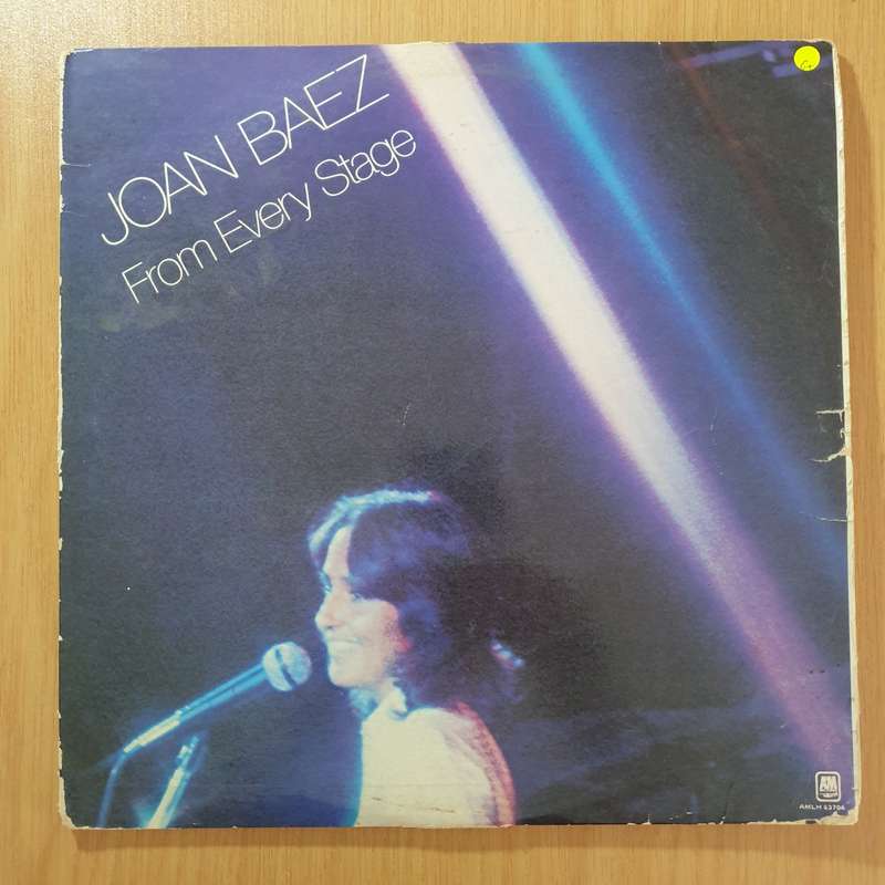 Joan Baez  From Every Stage - Vinyl LP Record - Good+ Quality (G+) (gplus)