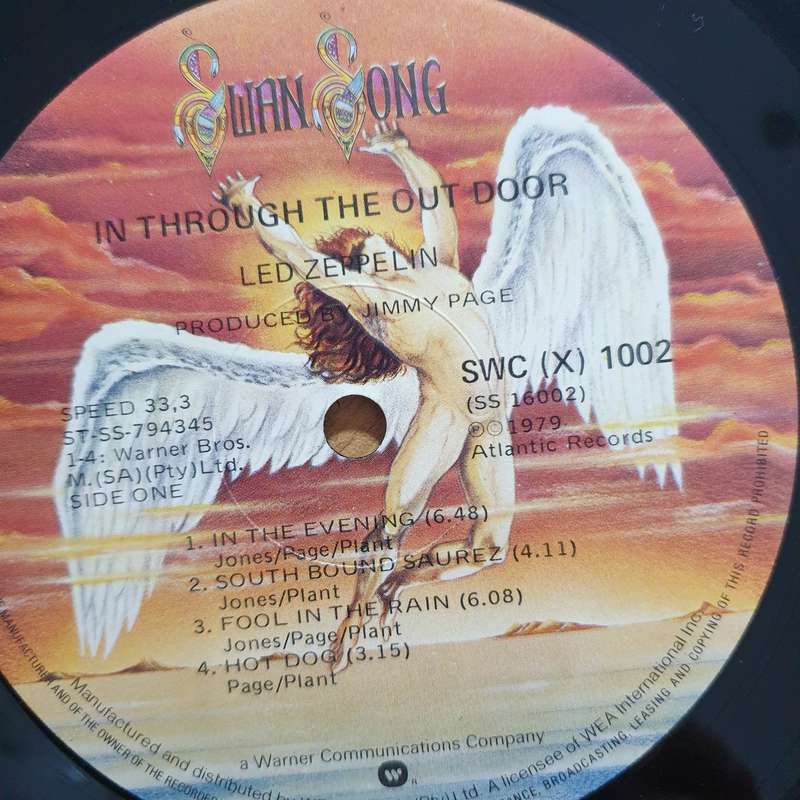 Led Zeppelin  In Through The Out Door - Vinyl LP Record - Very-Good+ Quality (VG+) (verygoodplus)