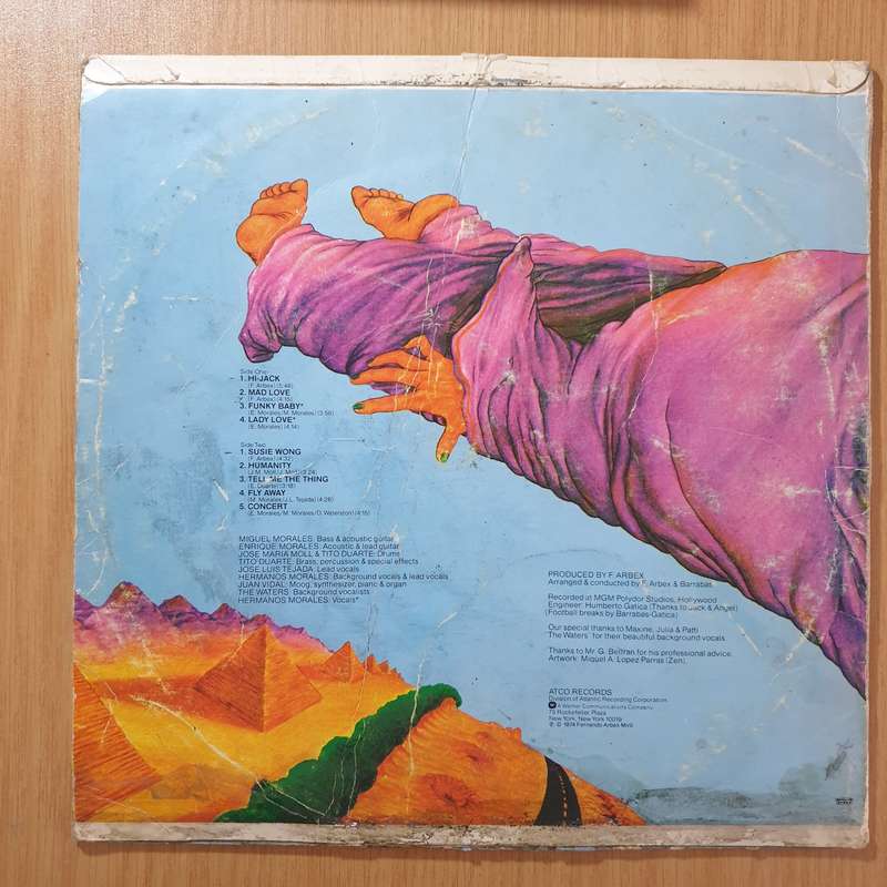 Barrabas  Hi-Jack - Vinyl LP Record - Very-Good Quality (VG)  (verry)