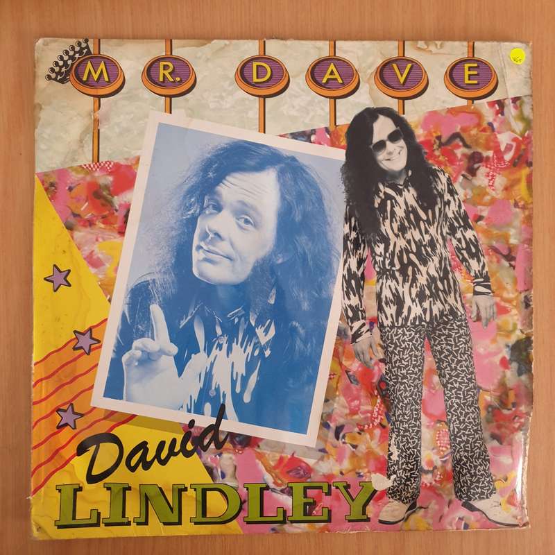 David Lindley  Mr. Dave - Vinyl LP Record - Very-Good+ Quality (VG+) (verygoodplus)