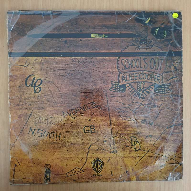 Alice Cooper  School's Out  - Vinyl LP Record - Good+ Quality (G+) (gplus)