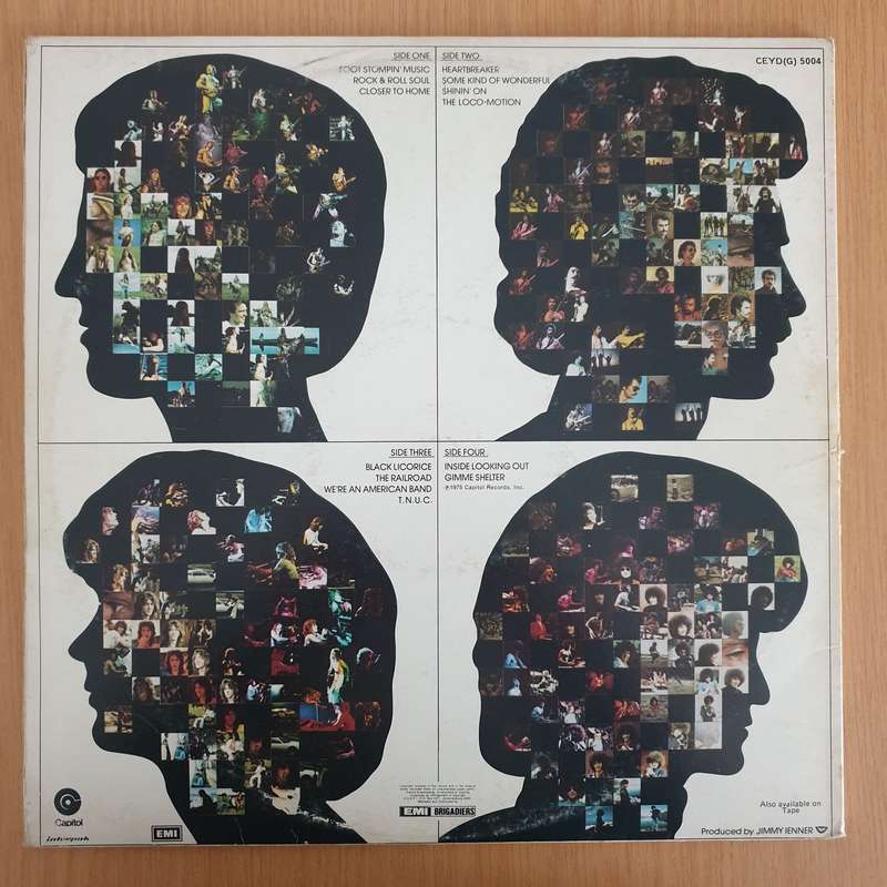Grand Funk Railroad  Caught In The Act - Vinyl LP Record - Very-Good+ Quality (VG+) (verygoodp...