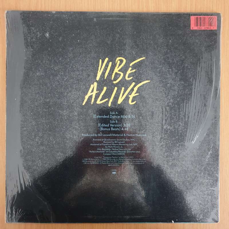 Herbie Hancock  Vibe Alive - Vinyl LP Record - Very-Good+ Quality (VG+) (verygoodplus)