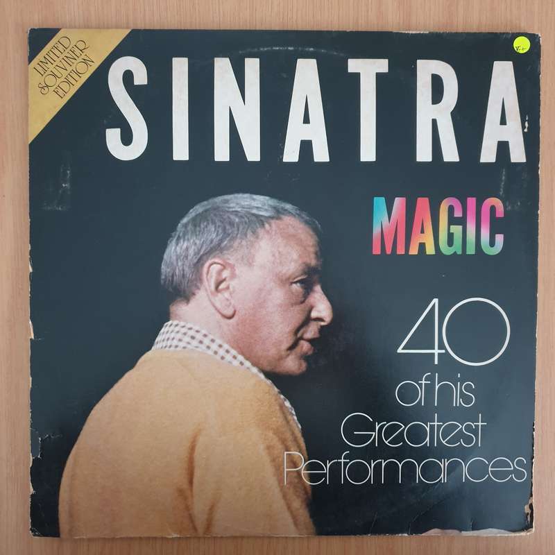 Sinatra Magic: 40 Of His Greatest Performances  Limited Souvenir Edition - Vinyl LP Record - O...
