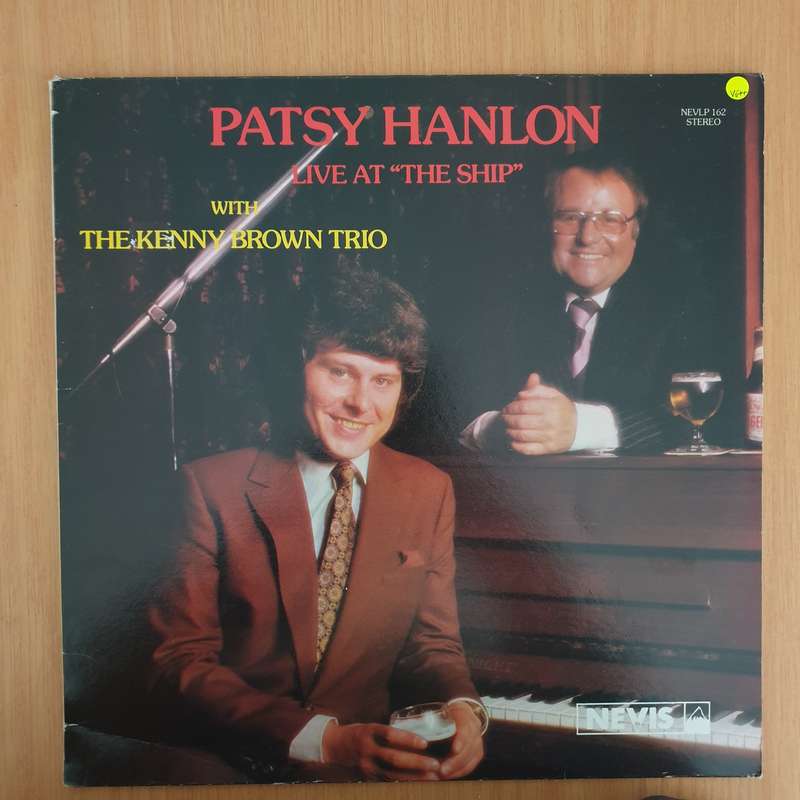 Patsy Hanlon - Live at the Ship with the Kenny Brown Trio - Vinyl LP Record - (VG+) (verygoodplus)