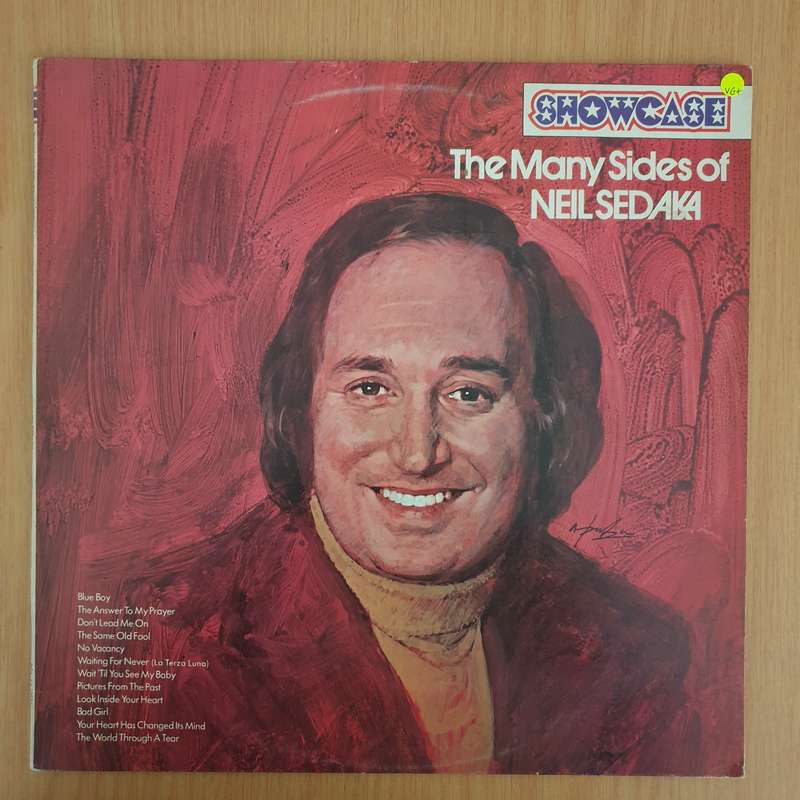 Neil Sedaka  The Many Sides Of Neil Sedaka   Vinyl LP Record - (VG+) (verygoodplus)