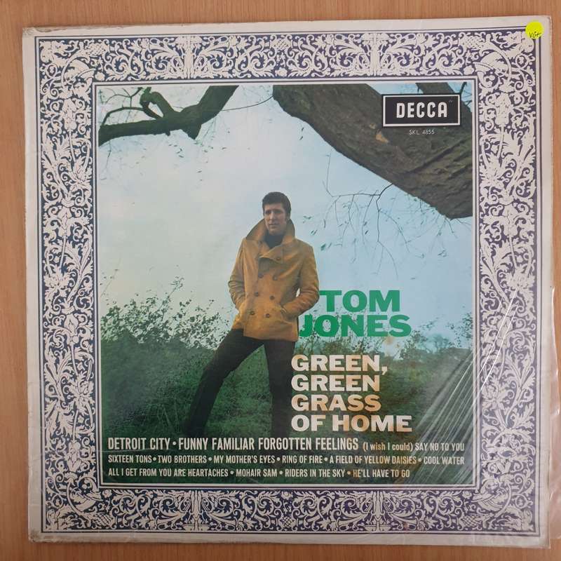 Tom Jones  Green, Green Grass Of Home   Vinyl LP Record - (VG+) (verygoodplus)