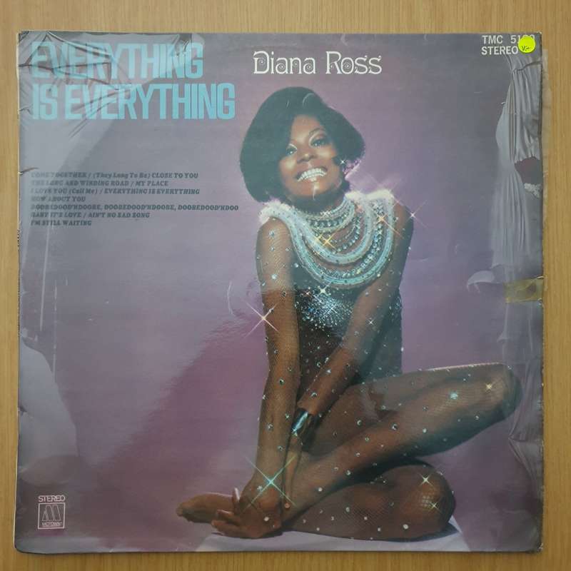 Diana Ross  Everything Is Everything   Vinyl LP Record - (VG+) (verygoodplus)