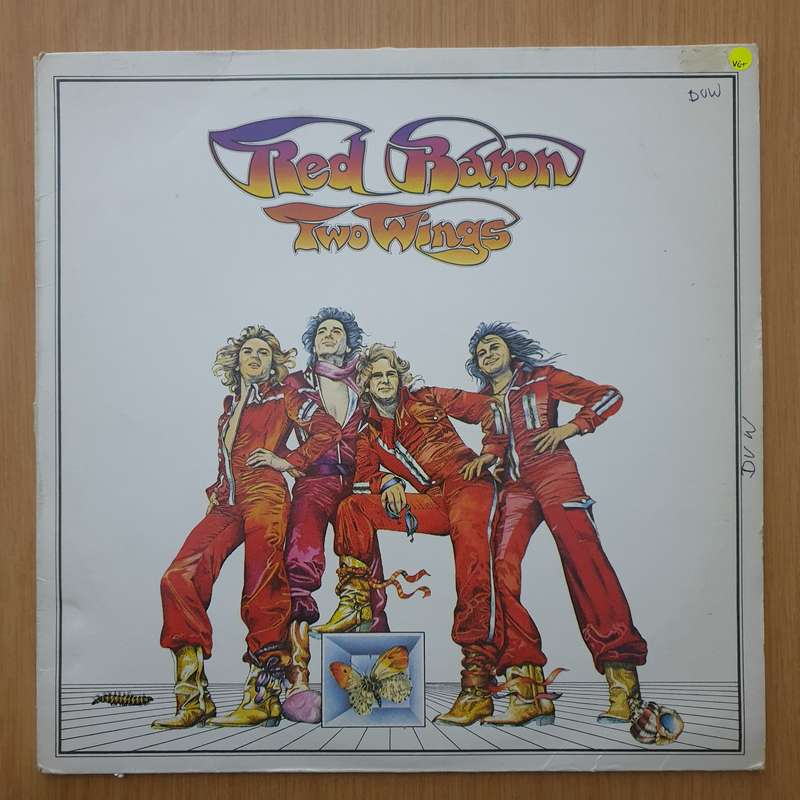 Red Baron  Two Wings   Vinyl LP Record - (VG+) (verygoodplus)