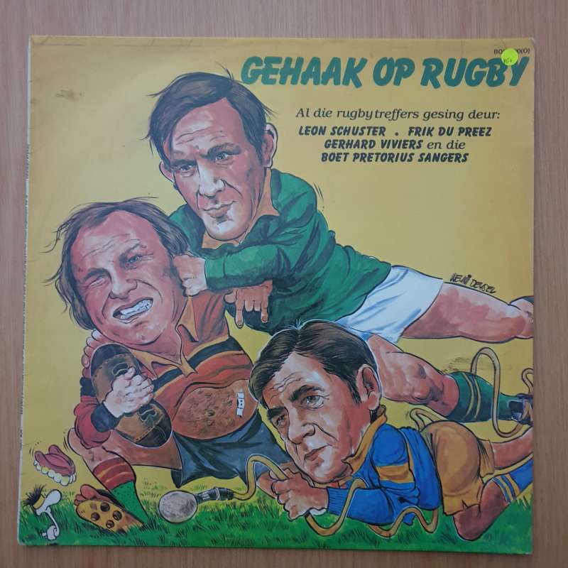 Gehaak Op Rugby   Vinyl LP Record - (VG+) (verygoodplus)