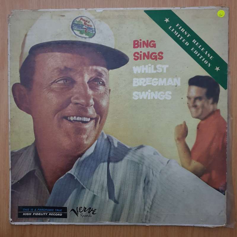 Bing Crosby, Buddy Bregman  Bing Sings Whilst Bregman Swings - Vinyl LP Record - Good+ Quality...