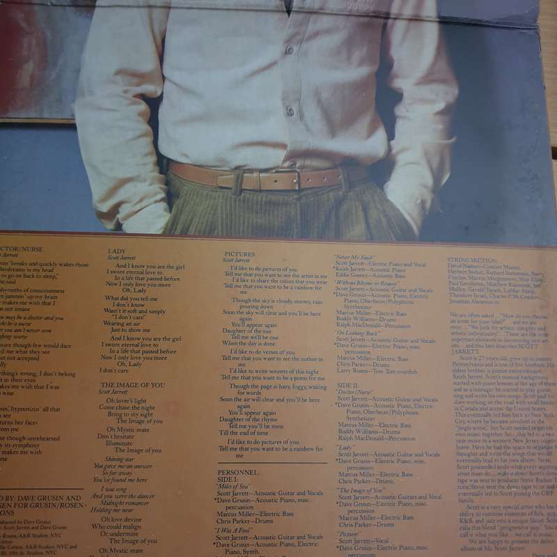 Scott Jarrett  Without Rhyme Or Reason - Vinyl LP Record - Very-Good+ Quality (VG+) (verygoodp...