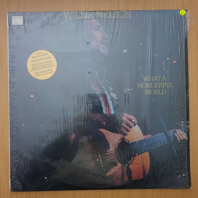 Willie Nelson  What A Wonderful World - Vinyl LP Record - Very-Good+ Quality (VG+) (verygoodplus)