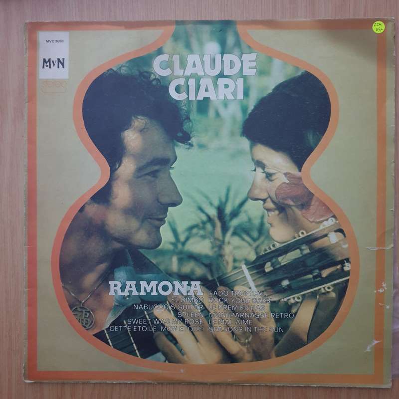 Claude Ciari  Ramona - Vinyl LP Record - Very-Good+ Quality (VG+) (verygoodplus)