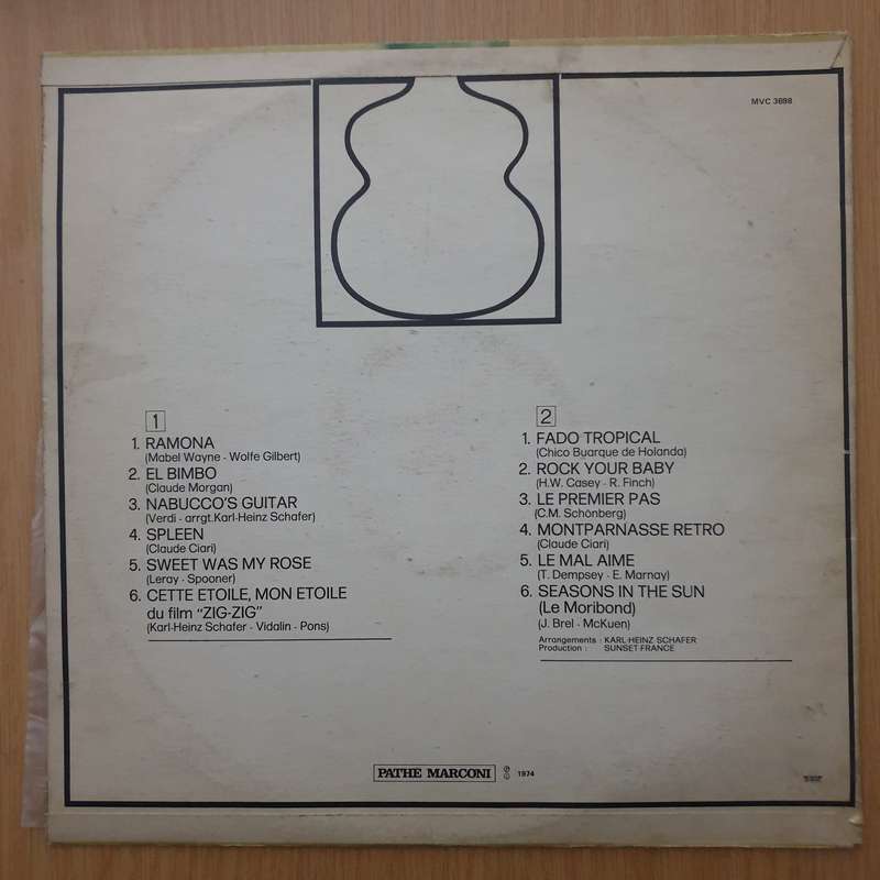 Claude Ciari  Ramona - Vinyl LP Record - Very-Good+ Quality (VG+) (verygoodplus)