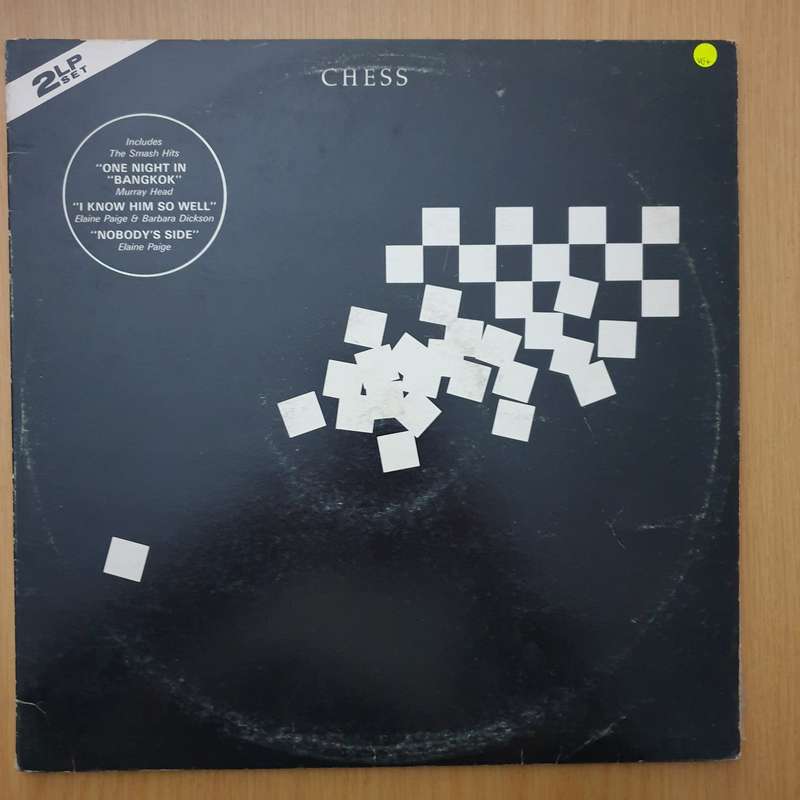 Chess -  Double Vinyl LP Record - Very-Good+ Quality (VG+) (verygoodplus)