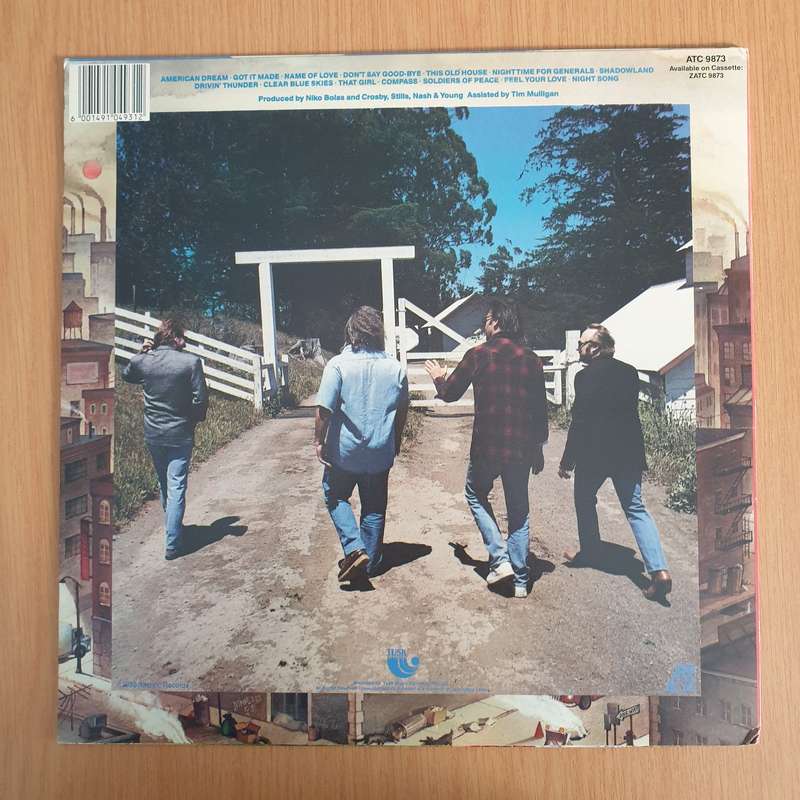 Crosby, Stills, Nash and Young - American Dream - Vinyl LP Record - Very-Good+ Quality (VG+)