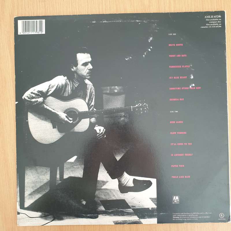John Hiatt  Slow Turning - Vinyl LP Record - Very-Good+ Quality (VG+) (verygoodplus)