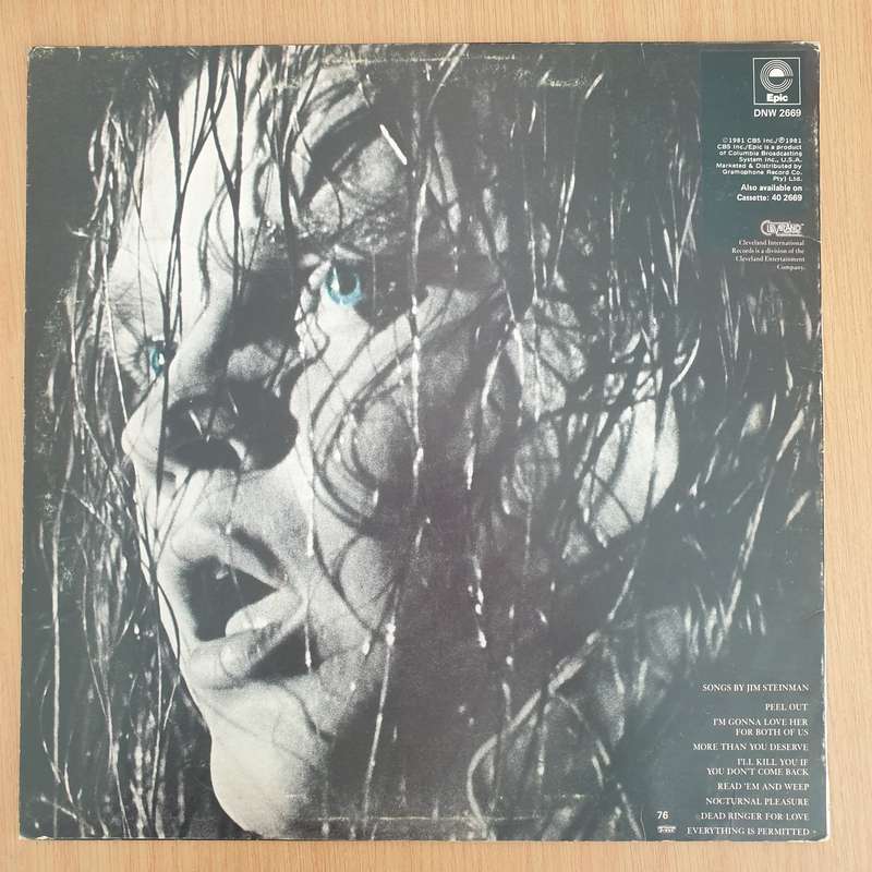 Meat Loaf  Dead Ringer - Vinyl LP Record - Very-Good+ Quality (VG+) (verygoodplus)