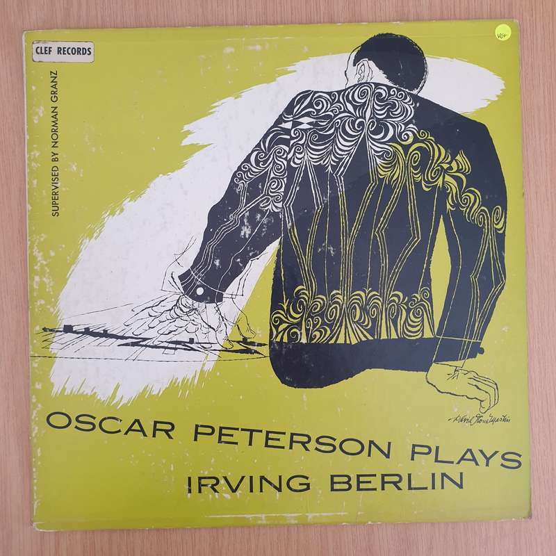 Oscar Peterson  Oscar Peterson Plays Irving Berlin - Vinyl LP Record - Very-Good+ Quality (VG+...