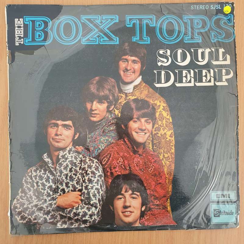 The Box Tops  Soul Deep - Vinyl LP Record - Very-Good+ Quality (VG+) (verygoodplus) (D)
