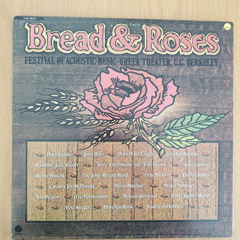 Bread & Roses: Festival of Acoustic Music - Greek Theater, U.C. Berkeley  - Vinyl LP Record - Ver...