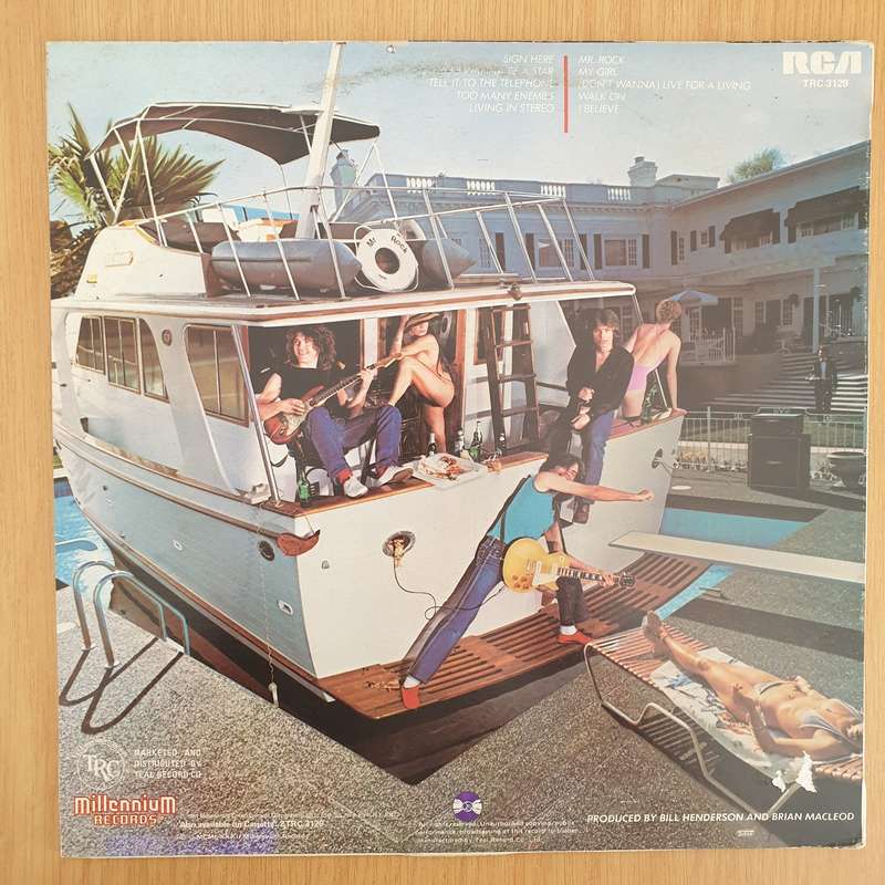 Chilliwack  Wanna Be A Star  - Vinyl LP Record - Very-Good+ Quality (VG+) (verygoodplus) (D)