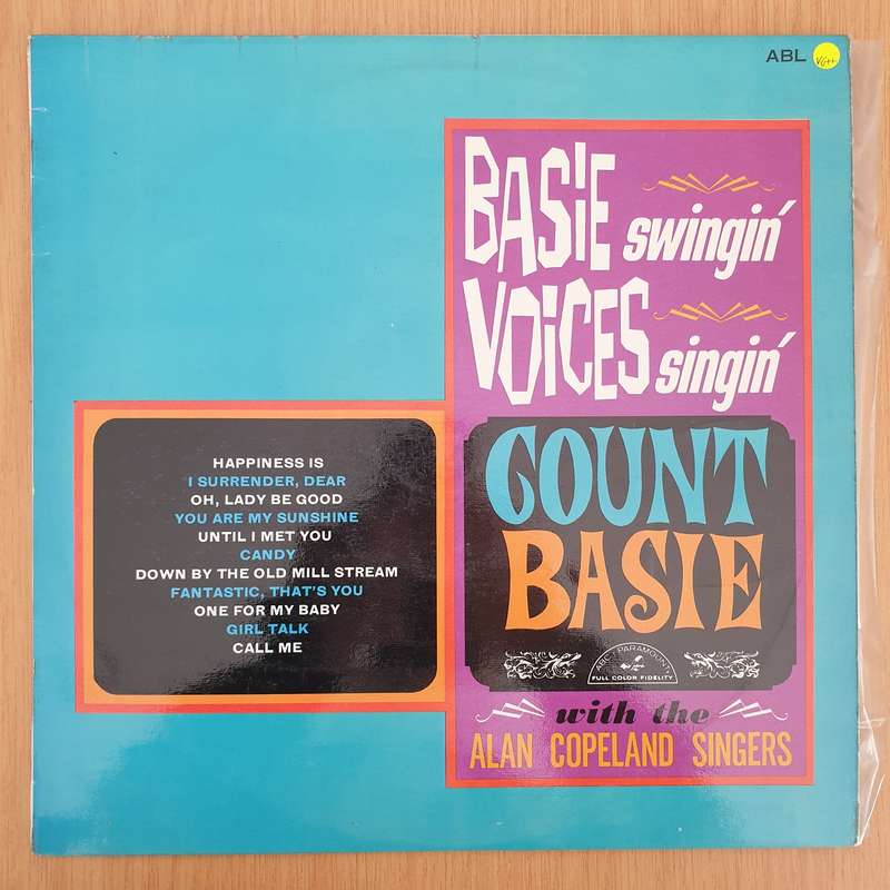 Count Basie With The Alan Copeland Singers  Basie Swingin' Voices Singin  - Vinyl LP Record - ...