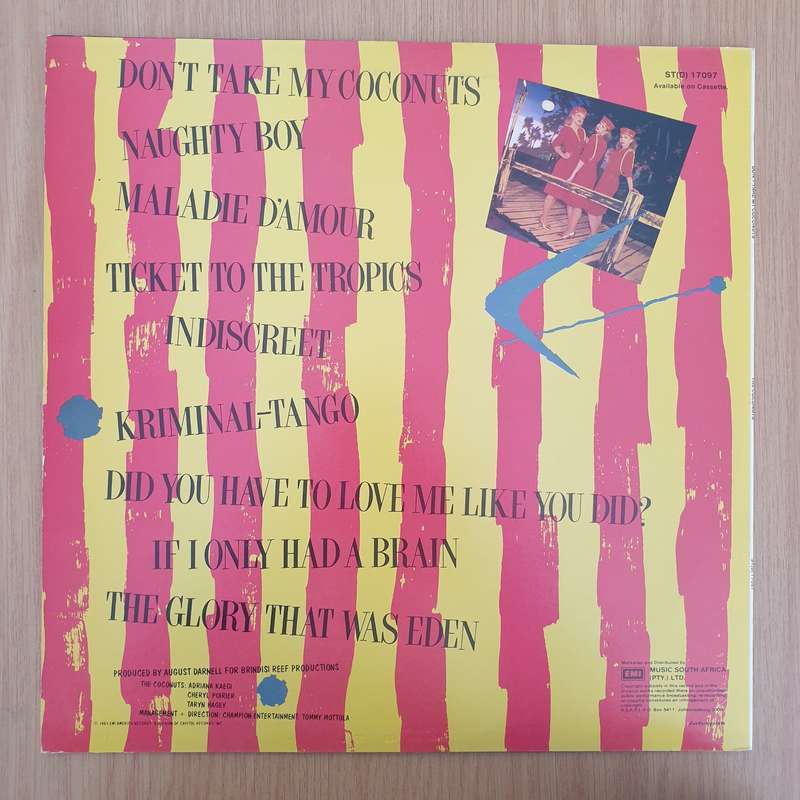 The Coconuts  Don't Take My Coconuts  - Vinyl LP Record (VG+)
