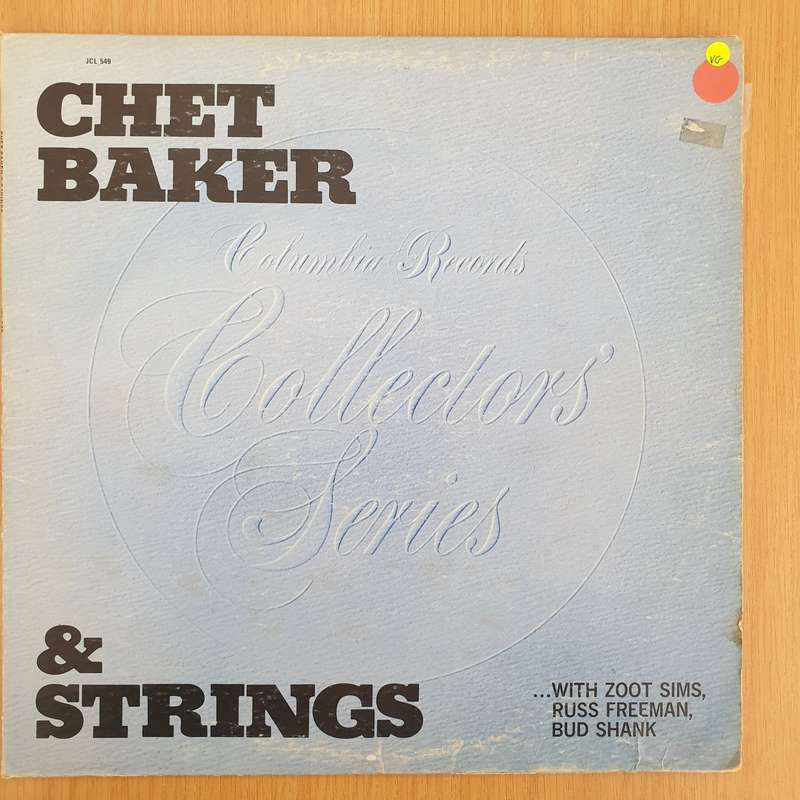 Chet Baker & Strings - Columbia Collector Series - Vinyl LP Record - Very-Good Quality (VG)  (verry)