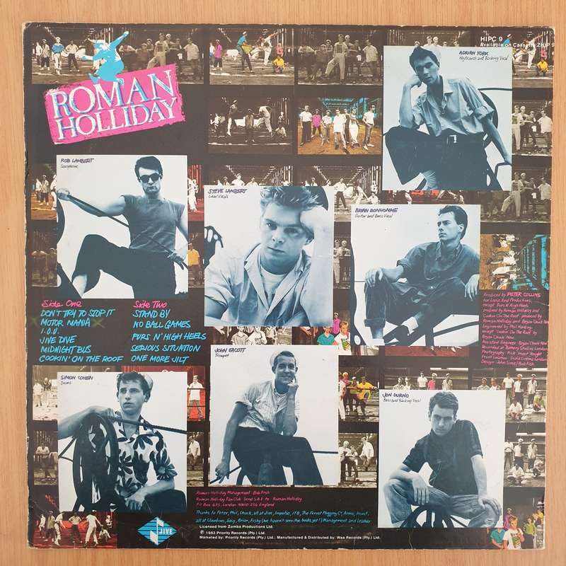 Roman Holliday  Cookin' On The Roof - Vinyl LP Record - Very-Good Quality (VG)  (verry)