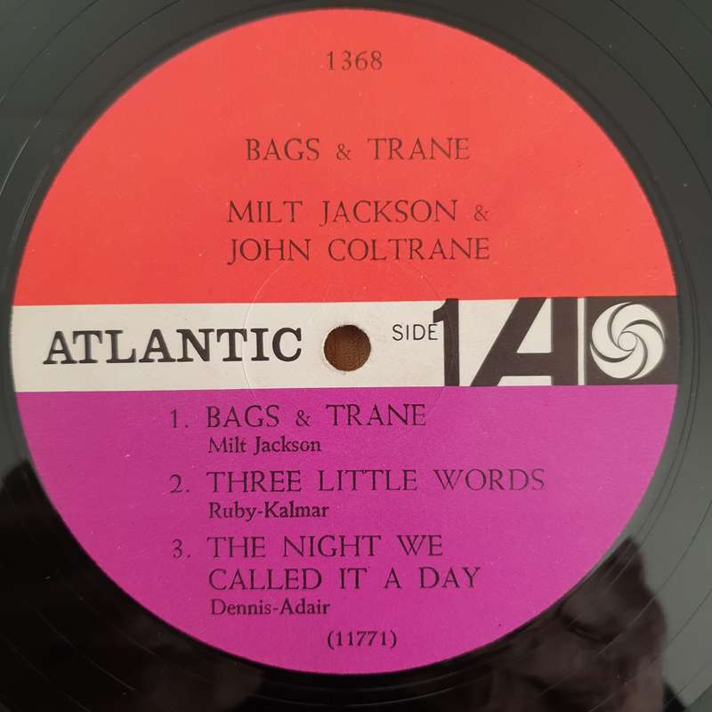 Milt Jackson & John Coltrane  Bags & Trane - Vinyl LP Record - Good+ Quality (G+) (gplus)