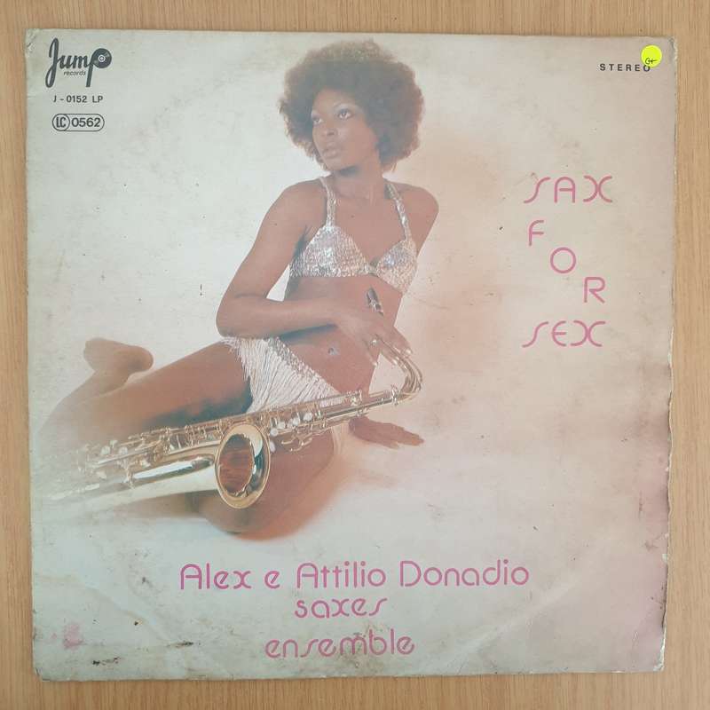 Alex E Attilio Donadio  Sax For Six - Vinyl LP Record - Good+ Quality (G+) (gplus)