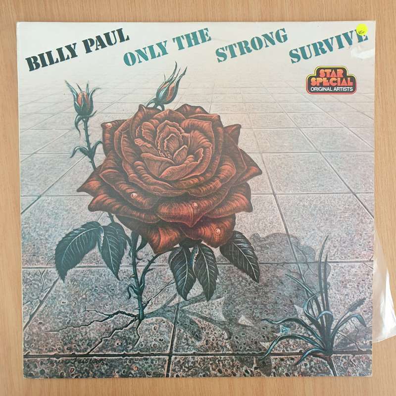 Billy Paul  Only The Strong Survive  - Vinyl LP Record - Very-Good+ Quality (VG+) (verygoodplus)
