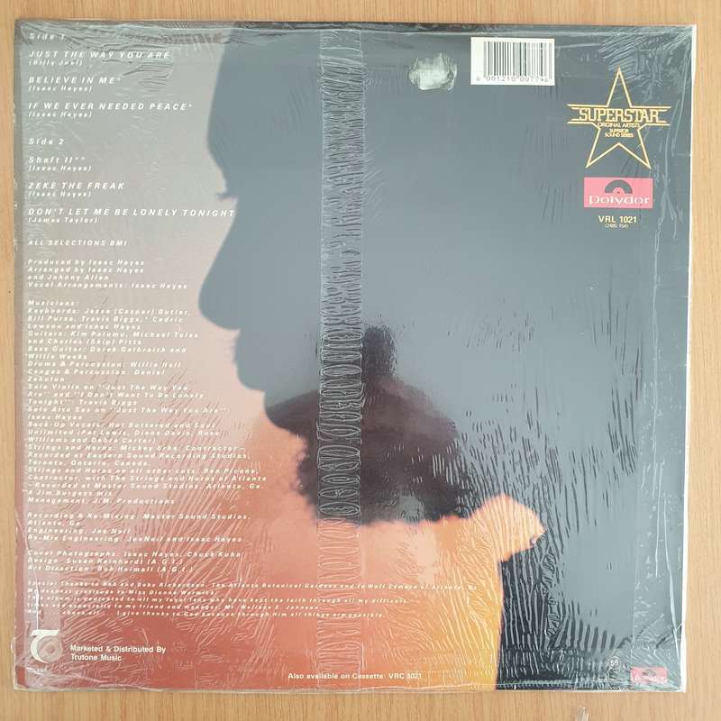 Isaac Hayes  For The Sake Of Love  - Vinyl LP Record - Very-Good+ Quality (VG+) (verygoodplus)