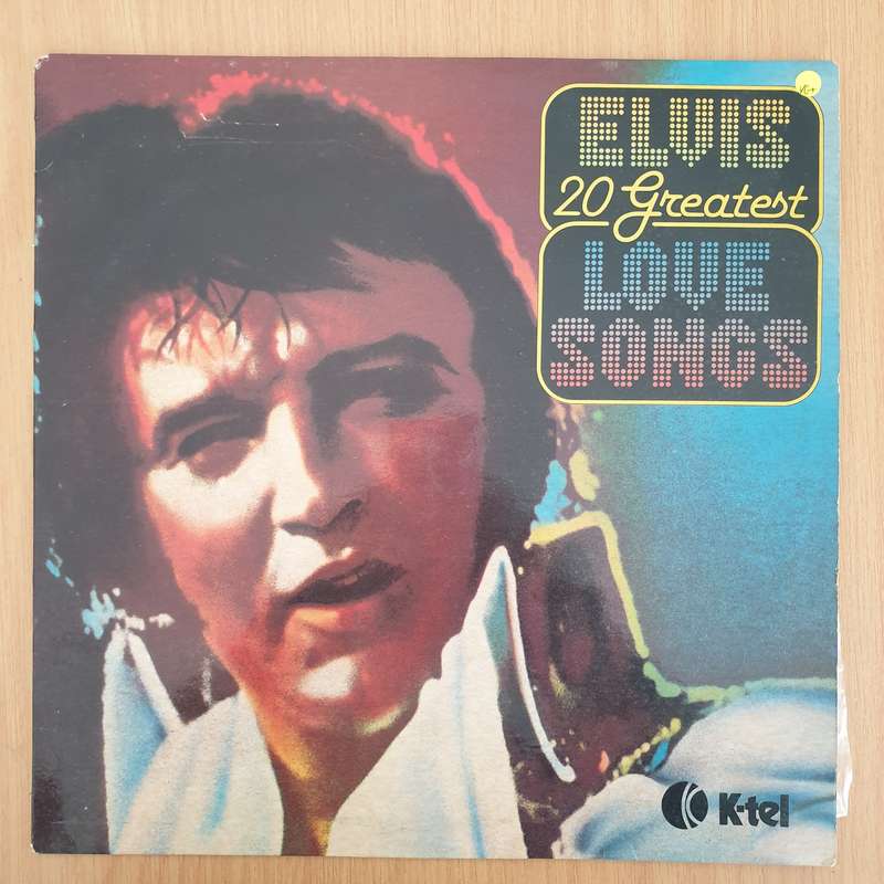 Elvis Presley - 20 Greatest Love Songs   - Vinyl LP Record - Very-Good+ Quality (VG+) (verygoodplus)