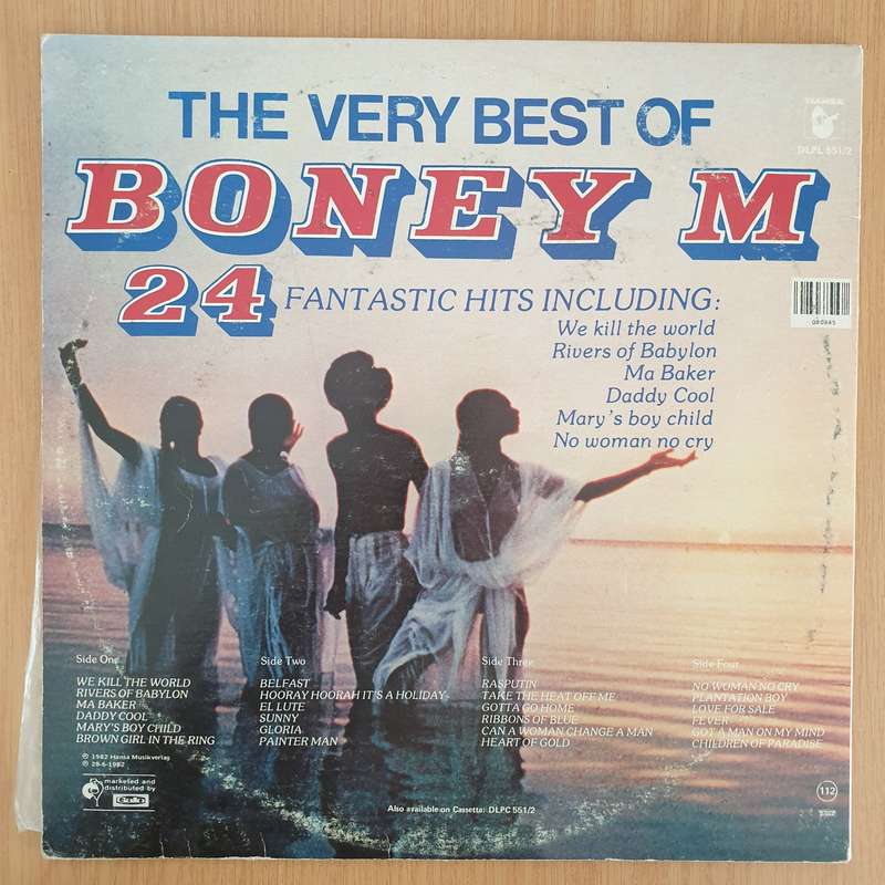 Boney M - The Very Best of Boney M - 24 Fantastic Hits  - Double Vinyl LP Record - Very-Good Qual...