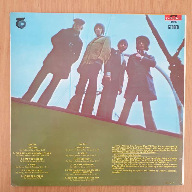 Bee Gees  - Best Of Bee Gees  - Vinyl LP Record  (VG)