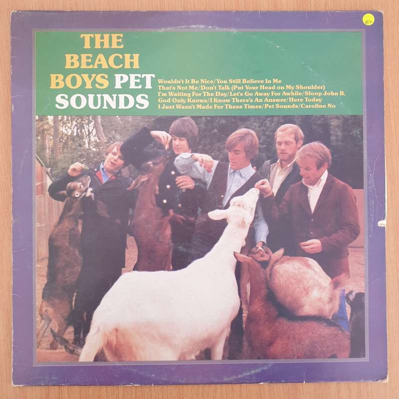 The Beach Boys  Pet Sounds - Vinyl LP Record - Very-Good+ Quality (VG+) (verygoodplus)