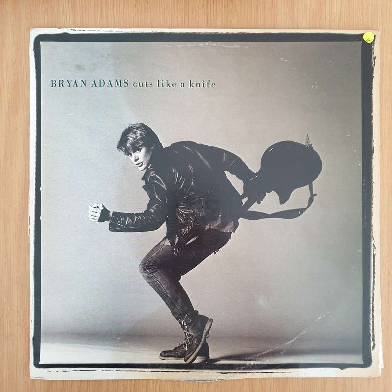 Bryan Adams  Cuts Like A Knife - Vinyl LP Record - Very-Good+ Quality (VG+) (verygoodplus)