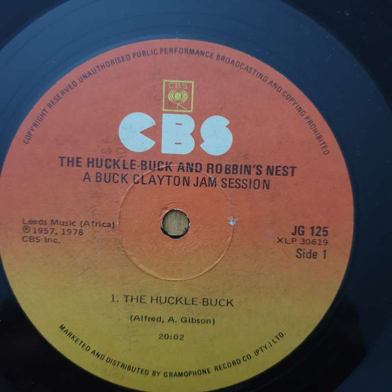 Buck Clayton  A Buck Clayton Jam Session (The Huckle-Buck And Robbin's Nest)  - Vinyl LP Recor...