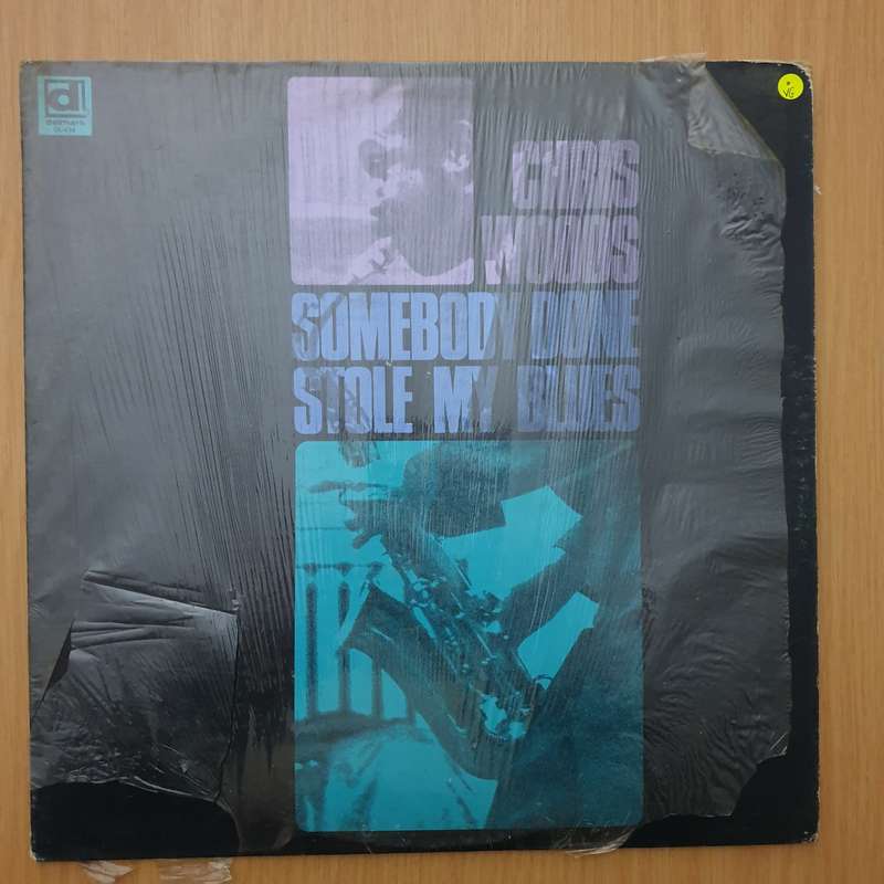 Chris Woods  Somebody Done Stole My Blues - Vinyl LP Record - Very-Good Quality (VG)  (verry)