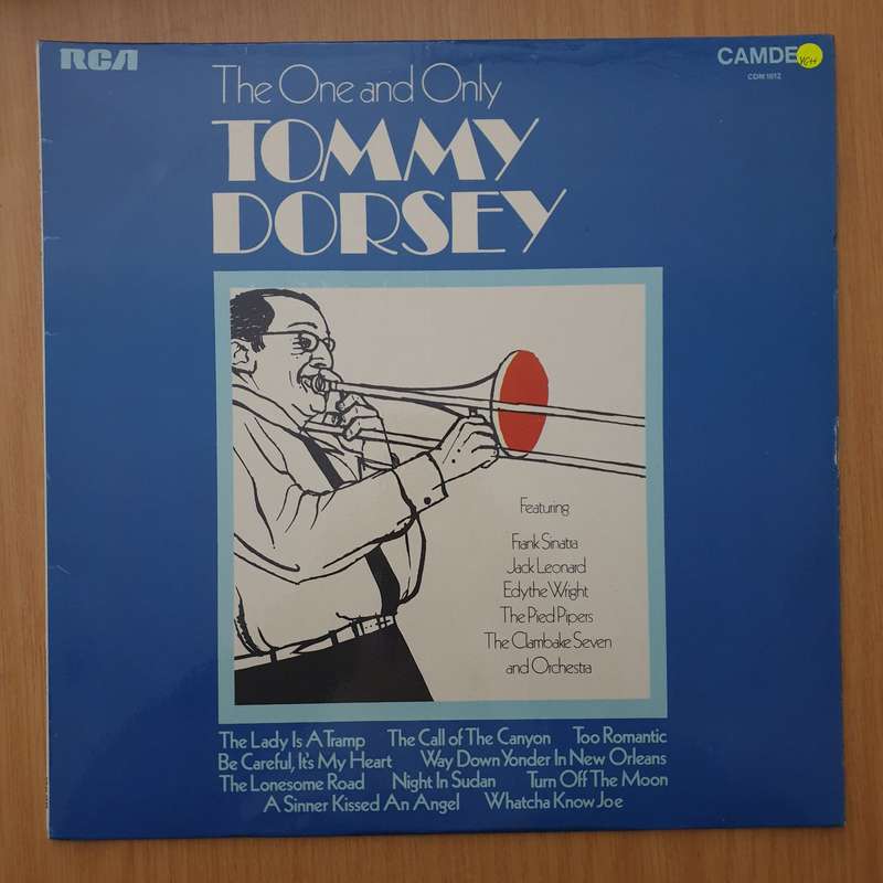 The One and Only Tommy Dorsey - Vinyl LP Record - Very-Good+ Quality (VG+)